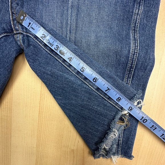 AO.LA Good Midrise Bermuda Jean Shorts, Size 28 - Picture 9 of 9